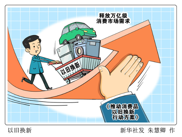超111亿元汽车以旧换新补贴，安排上了 第 1 张