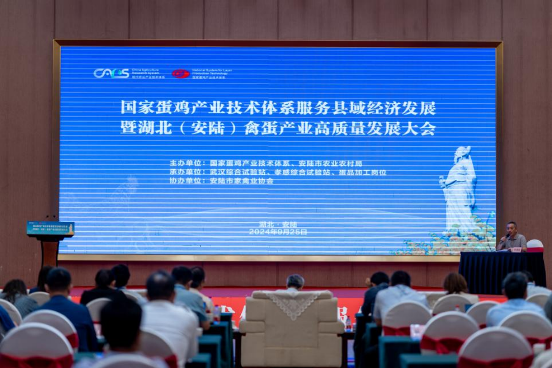 国家蛋鸡产业技术体系服务县域经济发展大会在安陆召开 第 1 张