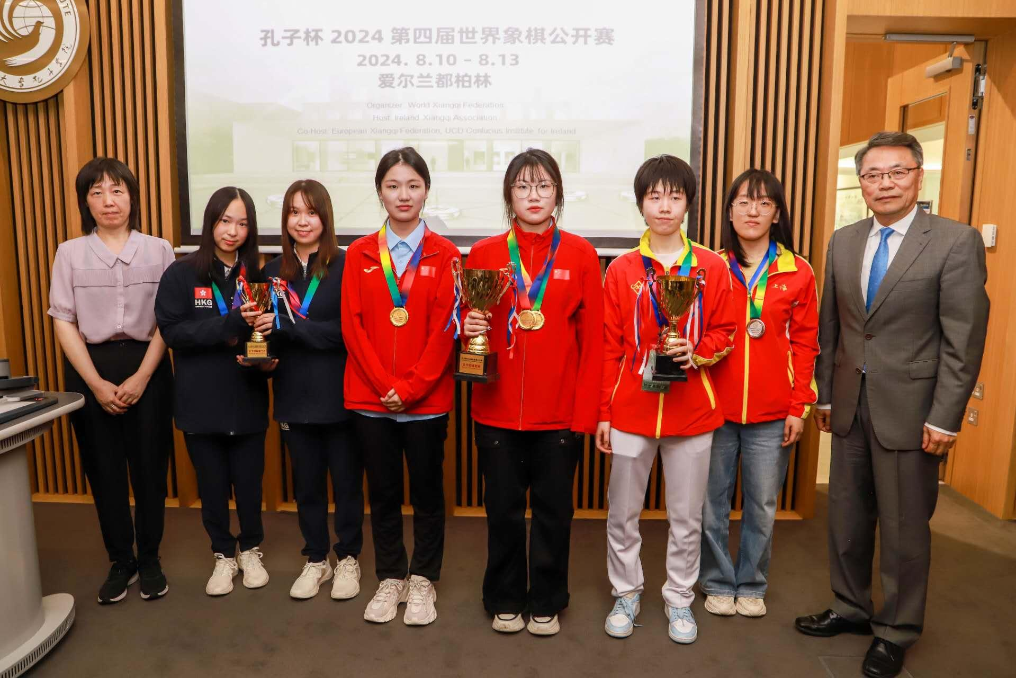 中国队包揽世界象棋公开赛男、女团体金牌 第 2 张
