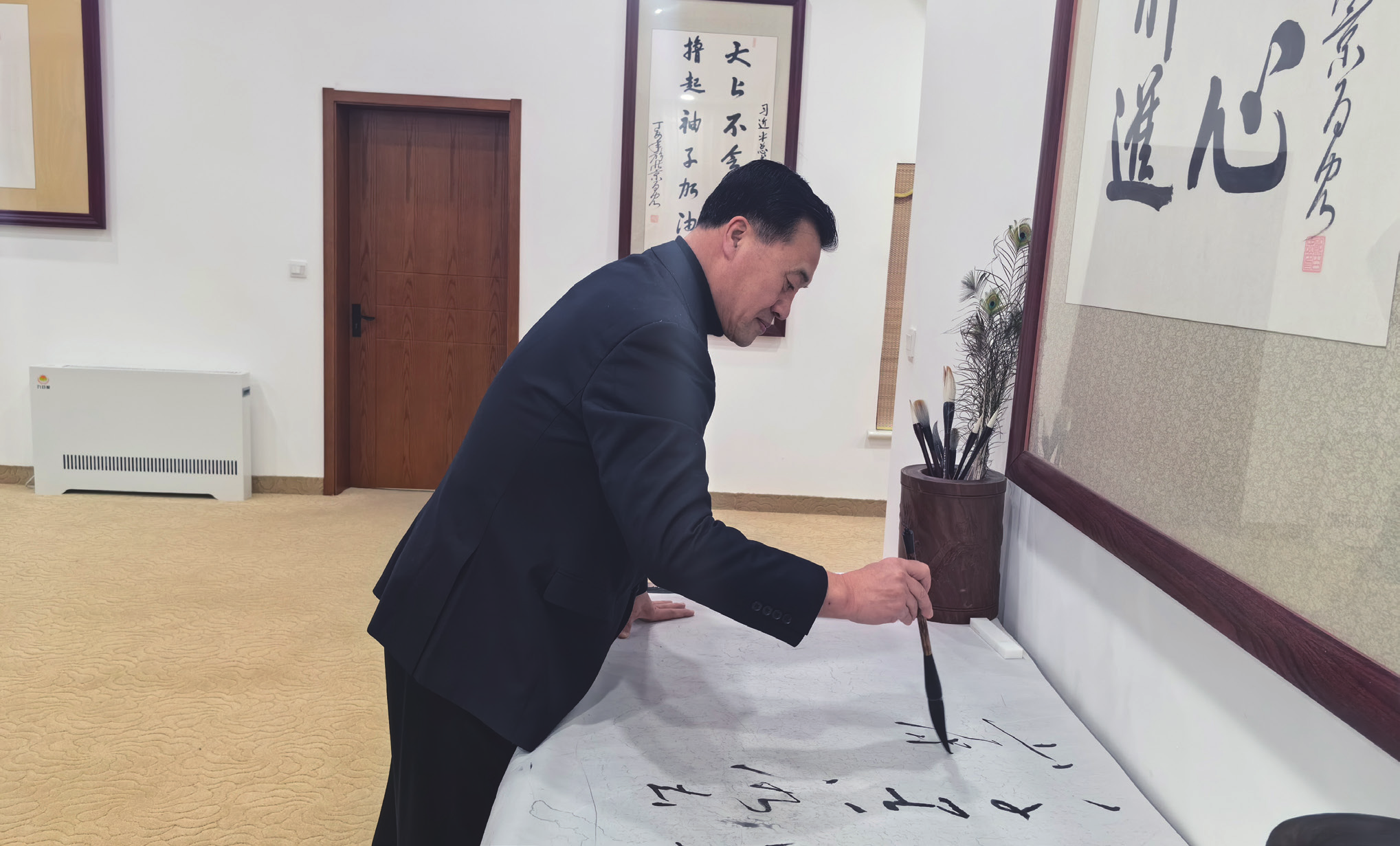 笔中见风骨 字里蕴情操——我国当代著名书法家郎百忠先生书法作品赏析 第 4 张