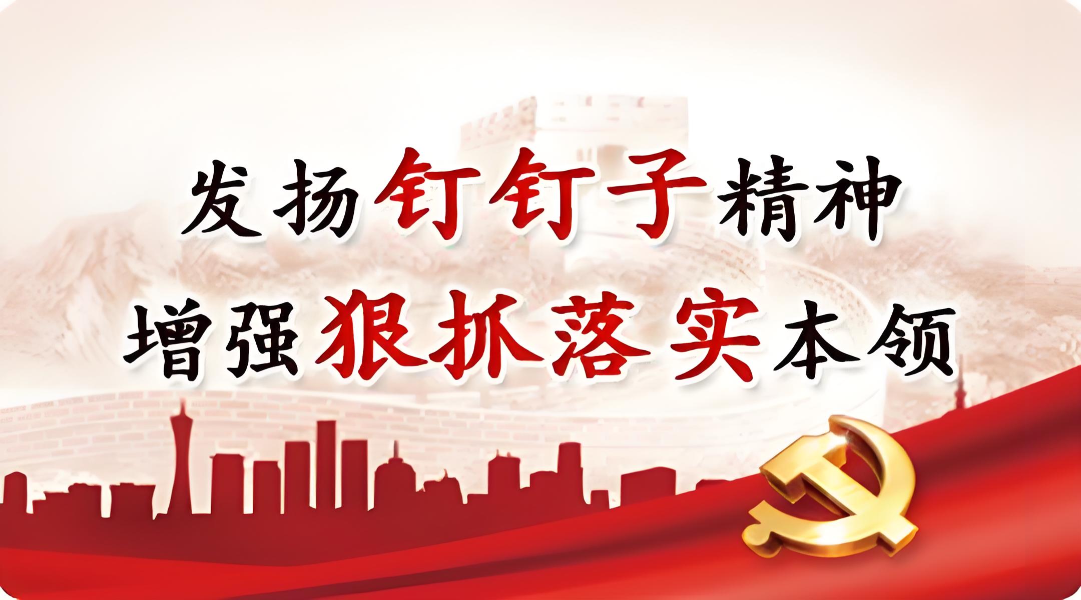 以钉钉子精神把科技体制改革任务落到实处