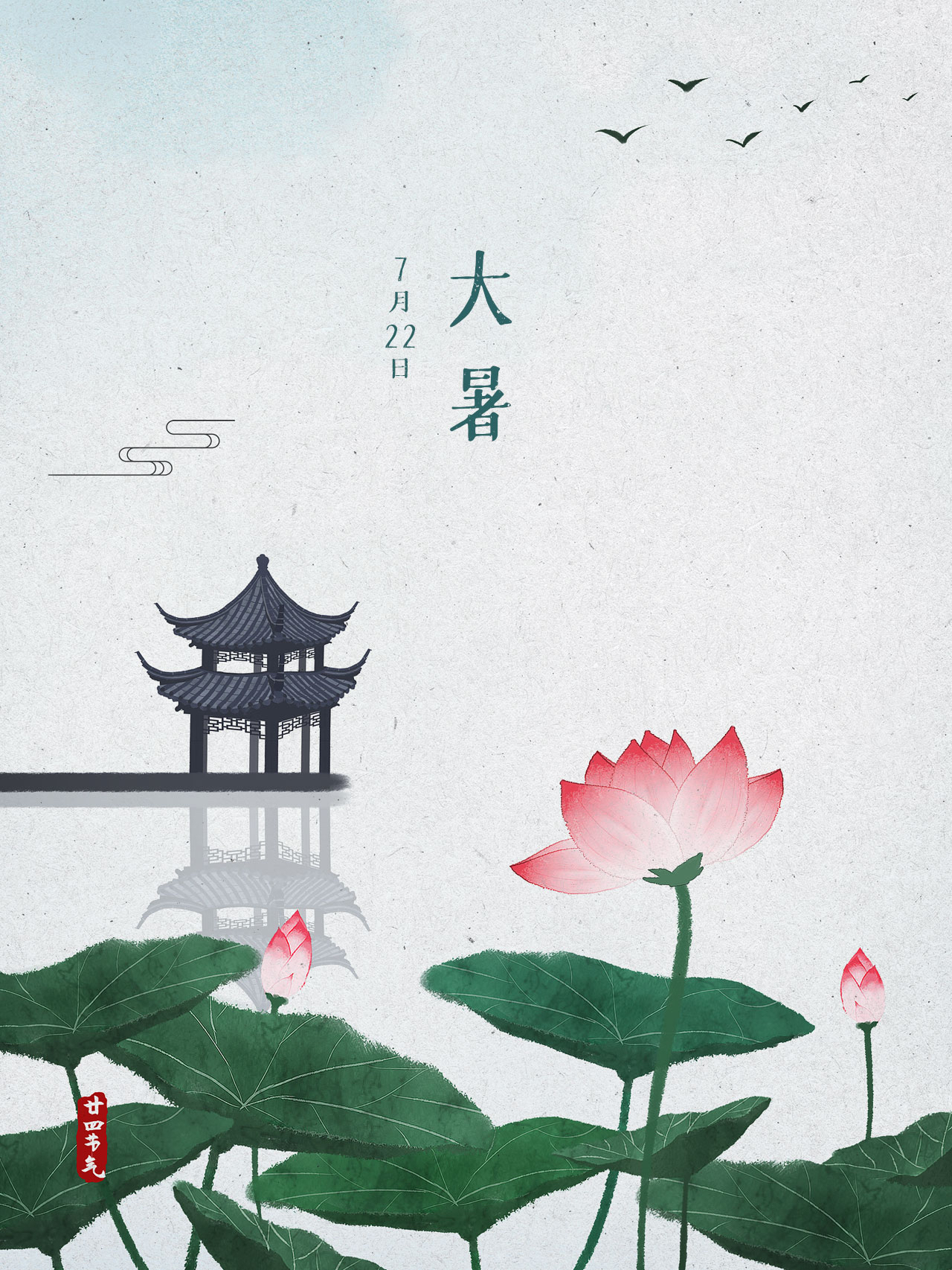7月22日大暑：万瓦鳞鳞若火龙 第 1 张
