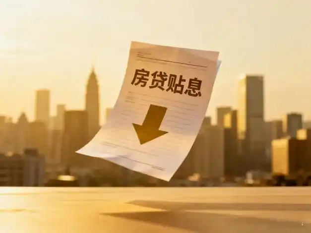 购房贷款贴息政策10月1日起正式实施，首套最高贴息1%